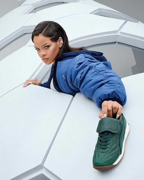 Puma 2025 rihanna doré